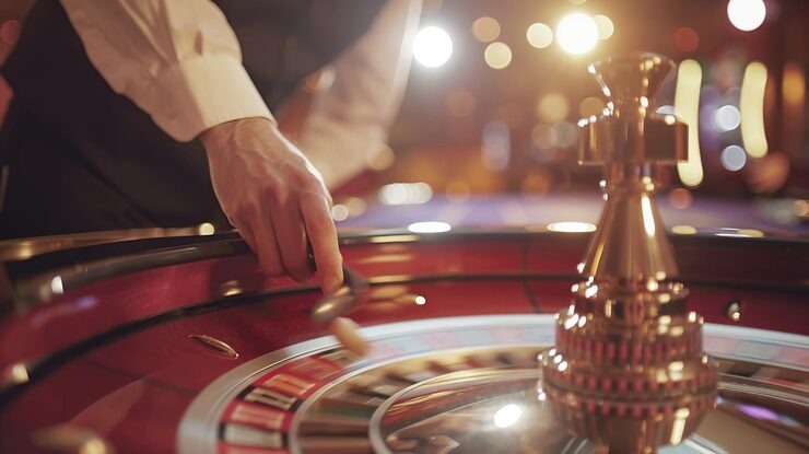 surga11 slot Adventures Beyond Wonderland Andar Bahar table with dealer and betting interface